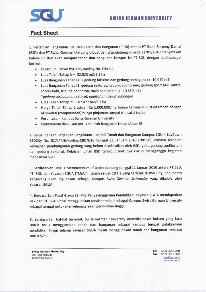 Fact Sheet 1